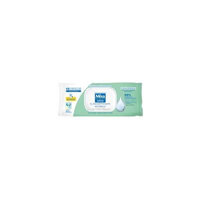 Mixa - Lingettes Eau Nettoyante Naturelle Multi-Usage - 48 Lingettes - Baby Wipes - Publicité Mixa - Lingettes Eau Nettoyante Naturelle Multi-Usage - 48 Lingettes - Baby Wipes - Publicité