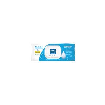 Mixa Bébé Lingettes à l'Eau Nettoyante 48 Unités - Sachet 48 Lingettes - Publicité Mixa Bébé Lingettes à l'Eau Nettoyante 48 Unités - Sachet 48 Lingettes - Publicité