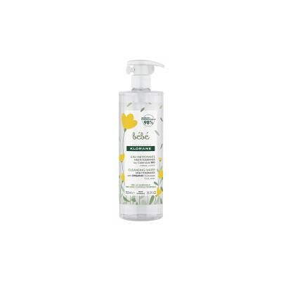 Klorane Eau Nettoyante Bébé 750 ml - Flacon-Pompe - Publicité Klorane Eau Nettoyante Bébé 750 ml - Flacon-Pompe - Publicité