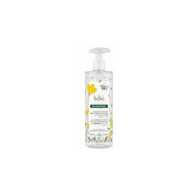 Klorane Eau Nettoyante Bébé 400 ml - Flacon-Pompe - Publicité Klorane Eau Nettoyante Bébé 400 ml - Flacon-Pompe - Publicité