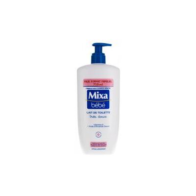 Mixa Bébé Lait de Toilette Hypoallergénique Très Doux 750 ml - Flacon-Pompe 750 ml - Publicité Mixa Bébé Lait de Toilette Hypoallergénique Très Doux 750 ml - Flacon-Pompe 750 ml - Publicité