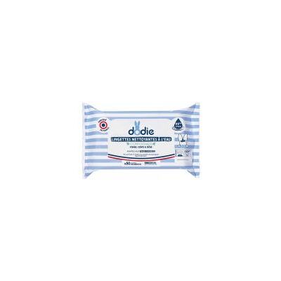 Dodie Lingettes Humides pour Bébé à l'Eau - 60 Lingettes Naturelles et Compostables - Publicité Dodie Lingettes Humides pour Bébé à l'Eau - 60 Lingettes Naturelles et Compostables - Publicité