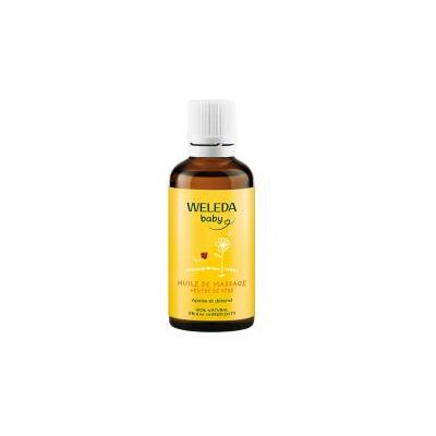 Huile de Massage Bébé Ventre Weleda - Apaisante et Relaxante - 50 ml - Publicité Huile de Massage Bébé Ventre Weleda - Apaisante et Relaxante - 50 ml - Publicité