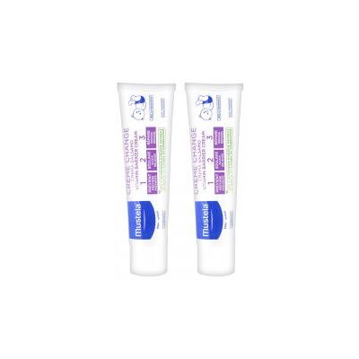 Mustela Crème Change 1 2 3 Lot de 2 x 100 ml - Lot 2 x 100 ml - Publicité Mustela Crème Change 1 2 3 Lot de 2 x 100 ml - Lot 2 x 100 ml - Publicité