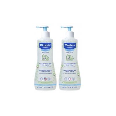 Eau Nettoyante Mustela Bébé - Avocat Bio, 2x500ml - Publicité Eau Nettoyante Mustela Bébé - Avocat Bio, 2x500ml - Publicité