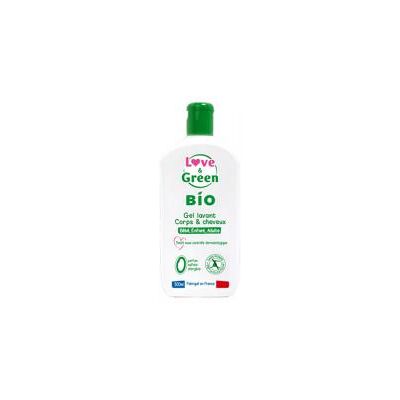 Love & Green Gel Lavant Corps & Cheveux Dès la Naissance Bio 500 ml - Flacon 500 ml - Publicité Love & Green Gel Lavant Corps & Cheveux Dès la Naissance Bio 500 ml - Flacon 500 ml - Publicité