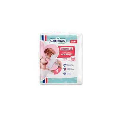 Culottes d'apprentissage Carryboo Naturelles T4 - 8-15kg, 30 pcs - Publicité Culottes d'apprentissage Carryboo Naturelles T4 - 8-15kg, 30 pcs - Publicité