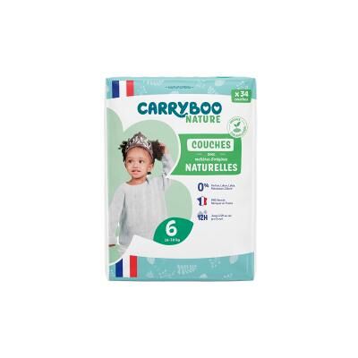Couches Naturelles Carryboo Taille 6 - Couches - Publicité Couches Naturelles Carryboo Taille 6 - Couches - Publicité