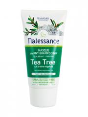 Natessance Masque Avant-Shampooing - Tea Tree & Kératine Végétale - Tube-applicateur 150 ml