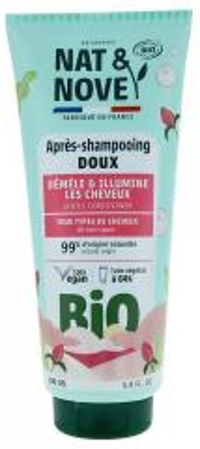 Après-Shampooing Masque 2En1 Doux Certifié Bio - Flacon 200 ml