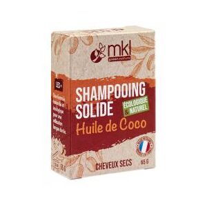 Mkl Green Nature Shamp Solide Cheveux Secs 65Grs – Huile de Coco - Boîte 65 g