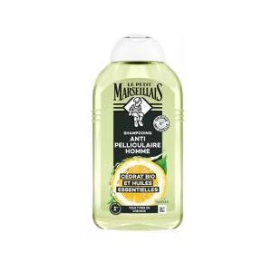 Le Petit Marseillais Shampooing Anti-Pelliculaire Infusion Huiles Essentielles et Cédrat Bio - Flacon 250 ml