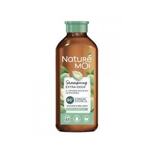 Naturé Moi Shampoing Extra Doux - Sans Sulfate - Amande Douce Bio - Cheveux Normaux - 250 ml - Flacon 250 ml