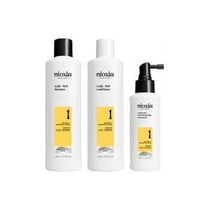 Nioxin System 1 - Kit de Soin Capillaire - Réduit la Chute - Renforce Cheveux - Publicité Nioxin System 1 - Kit de Soin Capillaire - Réduit la Chute - Renforce Cheveux - Publicité