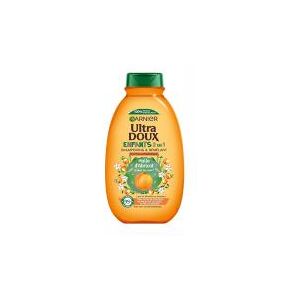 Garnier Ultra Doux Shampoing et Démêlant Hypoallergènique Enfants 2en1 400 ml - Flacon - Publicité Garnier Ultra Doux Shampoing et Démêlant Hypoallergènique Enfants 2en1 400 ml - Flacon - Publicité