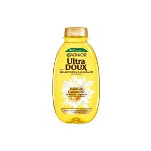 Garnier Ultra Doux Soleil de Camomille Shampooing Illuminant 400 ml - Flacon - Publicité Garnier Ultra Doux Soleil de Camomille Shampooing Illuminant 400 ml - Flacon - Publicité
