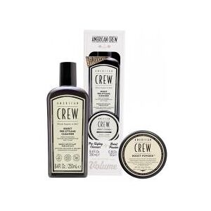 American Crew Shampoing Boost Précoiffant Nettoyant Précoiffant 250 ml + Boost Powder Effet Mat Tenue Légère Effet Mat 10 g - Coffret - Publicité American Crew Shampoing Boost Précoiffant Nettoyant Précoiffant 250 ml + Boost Powder Effet Mat Tenue Légère Effet Mat 10 g - Coffret - Publicité