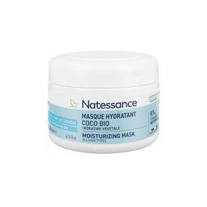 Natessance Masque Hydratant Kératine Végétale & Coco Bio 200 ml - Pot - Publicité Natessance Masque Hydratant Kératine Végétale & Coco Bio 200 ml - Pot - Publicité