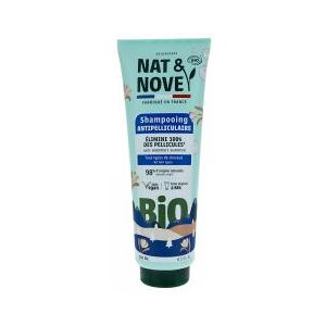 Nat&Nove Bio Shampoing Antipelliculaire Tous Types de Cheveux Bio 250 ml - Tube 250 ml - Publicité Nat&Nove Bio Shampoing Antipelliculaire Tous Types de Cheveux Bio 250 ml - Tube 250 ml - Publicité