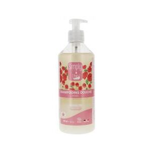 Simply Bio Shampoing Douche Rose Biologique 500 ml - Flacon-Pompe 500 ml - Publicité Simply Bio Shampoing Douche Rose Biologique 500 ml - Flacon-Pompe 500 ml - Publicité