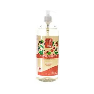 Simply Bio Shampoing Douche Fruité Biologique 1 Litre - Flacon-Pompe 1000 ml - Publicité Simply Bio Shampoing Douche Fruité Biologique 1 Litre - Flacon-Pompe 1000 ml - Publicité