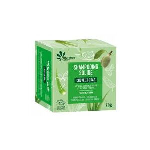 Shampoing Solide Fleurance Nature pour Cheveux Gras - 75 g - Publicité Shampoing Solide Fleurance Nature pour Cheveux Gras - 75 g - Publicité