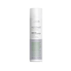 Revlon Professional Re/Start Balance Shampoing Purifiant Micellaire 250 ml - Flacon 250 ml - Publicité Revlon Professional Re/Start Balance Shampoing Purifiant Micellaire 250 ml - Flacon 250 ml - Publicité