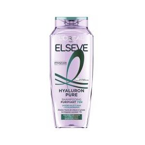 L'Oréal Paris Elseve Hyaluron Pure Shampoing Purifiant 72H Racines Grasses 250 ml - Flacon - Publicité L'Oréal Paris Elseve Hyaluron Pure Shampoing Purifiant 72H Racines Grasses 250 ml - Flacon - Publicité