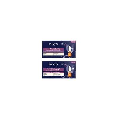 Shampoing Fortifiant Phyto Phytocyane pour Cheveux Fragiles et Ternes - Lot 2 x 12 Fioles de 5 ml - Publicité Shampoing Fortifiant Phyto Phytocyane pour Cheveux Fragiles et Ternes - Lot 2 x 12 Fioles de 5 ml - Publicité