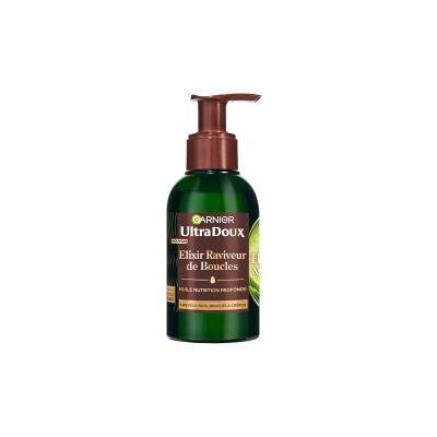 Garnier Ultra Doux Elixir Raviveur de Boucles - Huile capillaire - Publicité Garnier Ultra Doux Elixir Raviveur de Boucles - Huile capillaire - Publicité