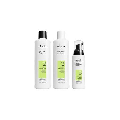Nioxin Système 2 Kit de traitement capillaire – Éclaircissement, Force, Brillance - Publicité Nioxin Système 2 Kit de traitement capillaire – Éclaircissement, Force, Brillance - Publicité