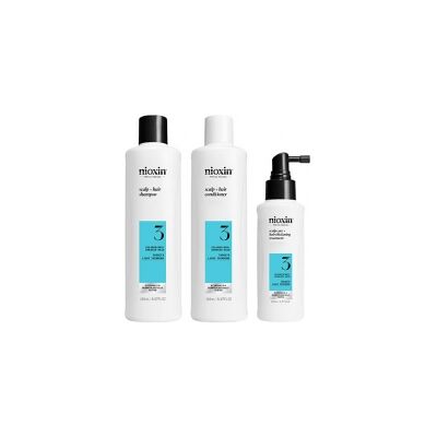 Nioxin Système 3 Soins Capillaires - Réduit la Chute et Renforce - Publicité Nioxin Système 3 Soins Capillaires - Réduit la Chute et Renforce - Publicité