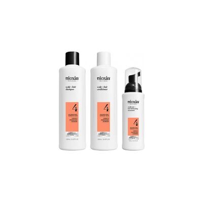Nioxin System 4 - Système de Soins Capillaires pour Cheveux Faits, Secs et Endommagés - Publicité Nioxin System 4 - Système de Soins Capillaires pour Cheveux Faits, Secs et Endommagés - Publicité