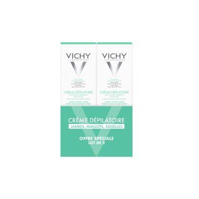 Vichy Crème Dépilatoire Dermo-Tolérance Lot 2 x 150 ML - Lot 2 x 150 ml - Publicité Vichy Crème Dépilatoire Dermo-Tolérance Lot 2 x 150 ML - Lot 2 x 150 ml - Publicité