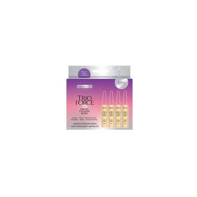Arganicare Trio Force Ampoule de Traitement Capillaire 4 Ampoules de 10 ml - Boîte - Publicité Arganicare Trio Force Ampoule de Traitement Capillaire 4 Ampoules de 10 ml - Boîte - Publicité