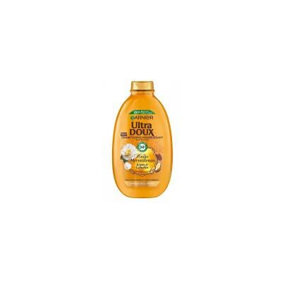 Garnier Ultra Doux Huiles Merveilleuses Shampoing Nourrissant à l'Huile d'Argan & Camélia 400 ml - Flacon - Publicité Garnier Ultra Doux Huiles Merveilleuses Shampoing Nourrissant à l'Huile d'Argan & Camélia 400 ml - Flacon - Publicité