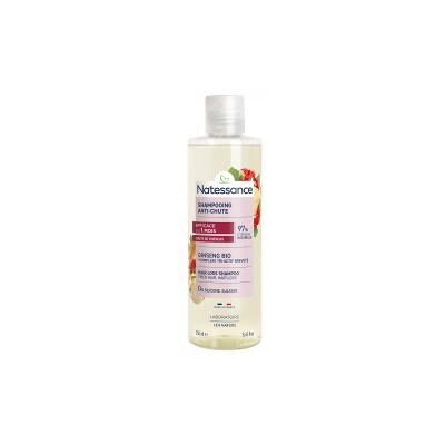 Natessance Shampoing Anti-Chute Ginseng & Complexe Tri-Actif 250 ml - Flacon - Publicité Natessance Shampoing Anti-Chute Ginseng & Complexe Tri-Actif 250 ml - Flacon - Publicité