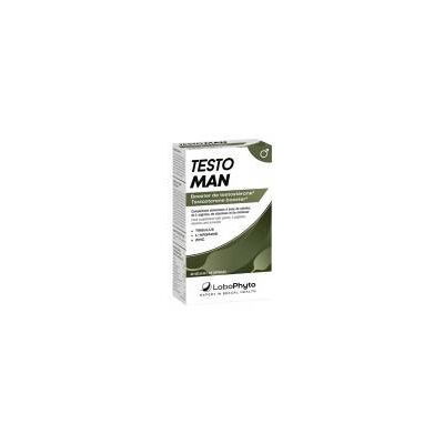 Labophyto TestoMan Booster de Testostérone Cure 1 Mois 60 Gélules - Boîte - Publicité Labophyto TestoMan Booster de Testostérone Cure 1 Mois 60 Gélules - Boîte - Publicité