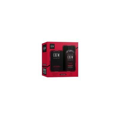 American Crew Shampoing Antui-Chute Cheveux 250 ml + Traitement Anti-Chute Cheveux 100 ml - Coffret - Publicité American Crew Shampoing Antui-Chute Cheveux 250 ml + Traitement Anti-Chute Cheveux 100 ml - Coffret - Publicité