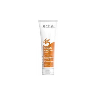 Revlon Professional 45 Days Revlonissimo Conditionneur Shampoing Cheveux Cuivrés 275 ml - Tube 275 ml - Publicité Revlon Professional 45 Days Revlonissimo Conditionneur Shampoing Cheveux Cuivrés 275 ml - Tube 275 ml - Publicité