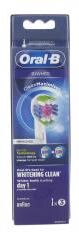 Oral-B Lot de 3 Brossettes 3D White Cleanmaximiser - Blister 3 Brossettes de rechange.