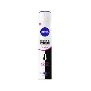 NIVEA - Black & White Invisible - 72H - Déodorant spray - Publicité NIVEA - Black & White Invisible - 72H - Déodorant spray - Publicité