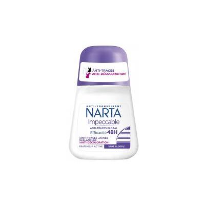 Narta Anti-Transpirant Impeccable 48H - 50 ml - Publicité Narta Anti-Transpirant Impeccable 48H - 50 ml - Publicité