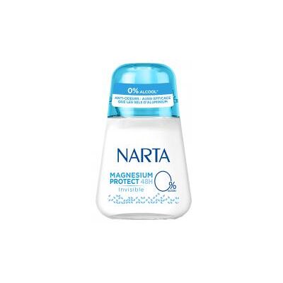 Déodorant Invisible Narta Magnesium Protect 48 Heures - Flacon 50 ml - Publicité Déodorant Invisible Narta Magnesium Protect 48 Heures - Flacon 50 ml - Publicité