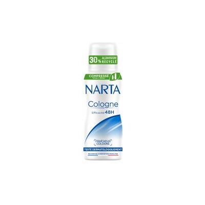 Narta Déodorant Cologne 48 Heures Spray Compressé 100 ML - Flacon-Aérosol 100 ml - Publicité Narta Déodorant Cologne 48 Heures Spray Compressé 100 ML - Flacon-Aérosol 100 ml - Publicité