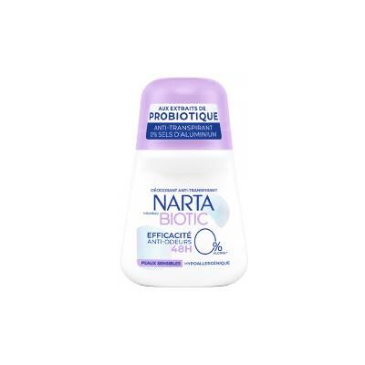 Narta Bioctic Déodorant Peaux Sensibles - 48H Protection - 50ml - Publicité Narta Bioctic Déodorant Peaux Sensibles - 48H Protection - 50ml - Publicité