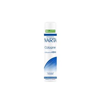 Narta - Cologne 48H Spray 200 ml - 48H - Déodorant en spray - Publicité Narta - Cologne 48H Spray 200 ml - 48H - Déodorant en spray - Publicité