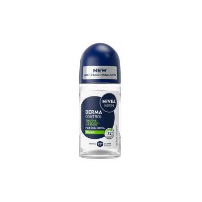 Nivea Men Derma Control Sensitive Déodorant Anti Transpirant 72H Roll On 50 ML - Flacon-Bille - Publicité Nivea Men Derma Control Sensitive Déodorant Anti Transpirant 72H Roll On 50 ML - Flacon-Bille - Publicité