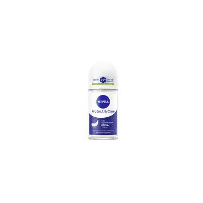 Nivea Protect & Care Déodorant Bille Anti‑Transpirant 72H 50 ml - Flacon-Bille 50 ml - Publicité Nivea Protect & Care Déodorant Bille Anti‑Transpirant 72H 50 ml - Flacon-Bille 50 ml - Publicité