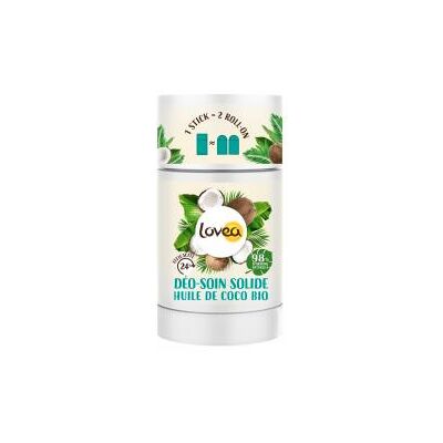 Lovea - CoconutOilSolid - 50 g - Deodorant stick - Publicité Lovea - CoconutOilSolid - 50 g - Deodorant stick - Publicité